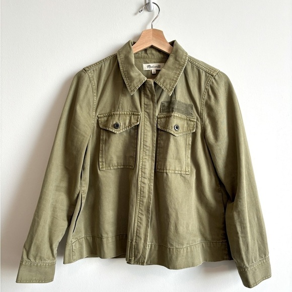 Madewell Jackets & Blazers - Madewell Green Utility Jacket